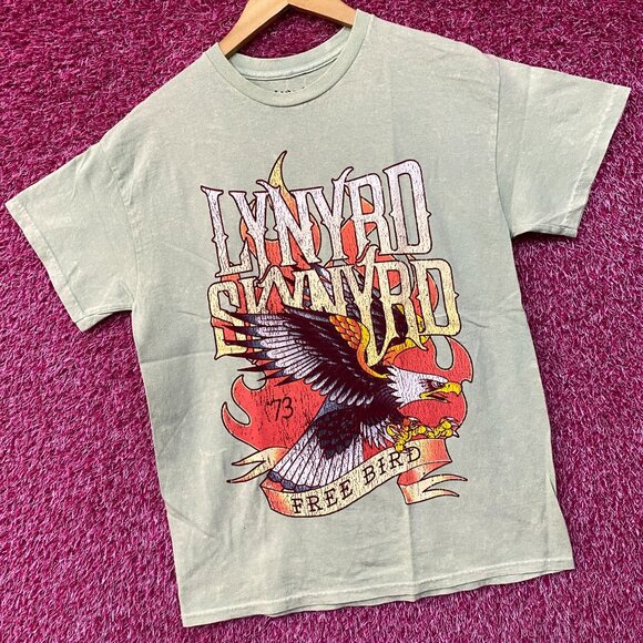 Lynyrd Skynyrd Free Bird Album Rock Band T-Shirt Medium - Picture 3 of 4